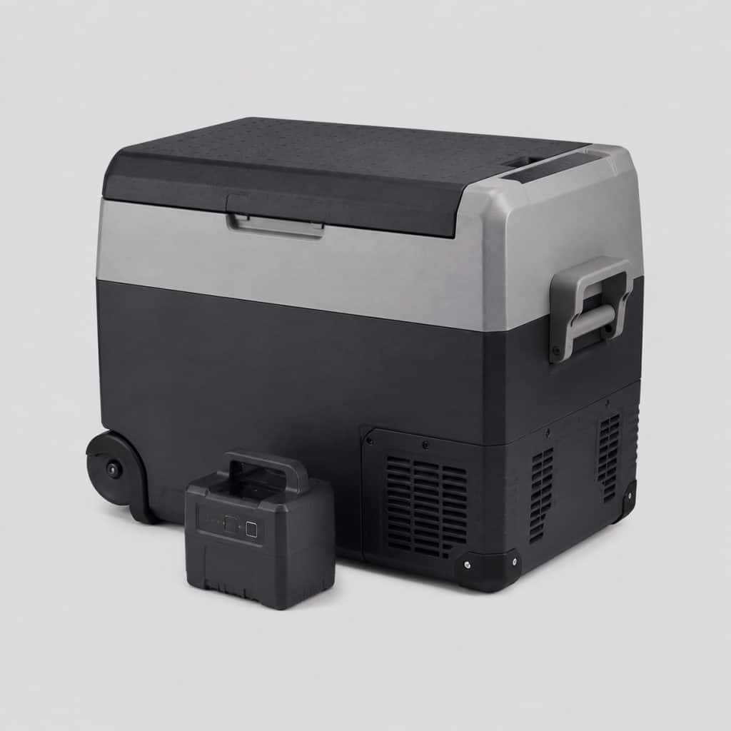 Glacière électrique à compresseur de 30 litres avec batterie amovible