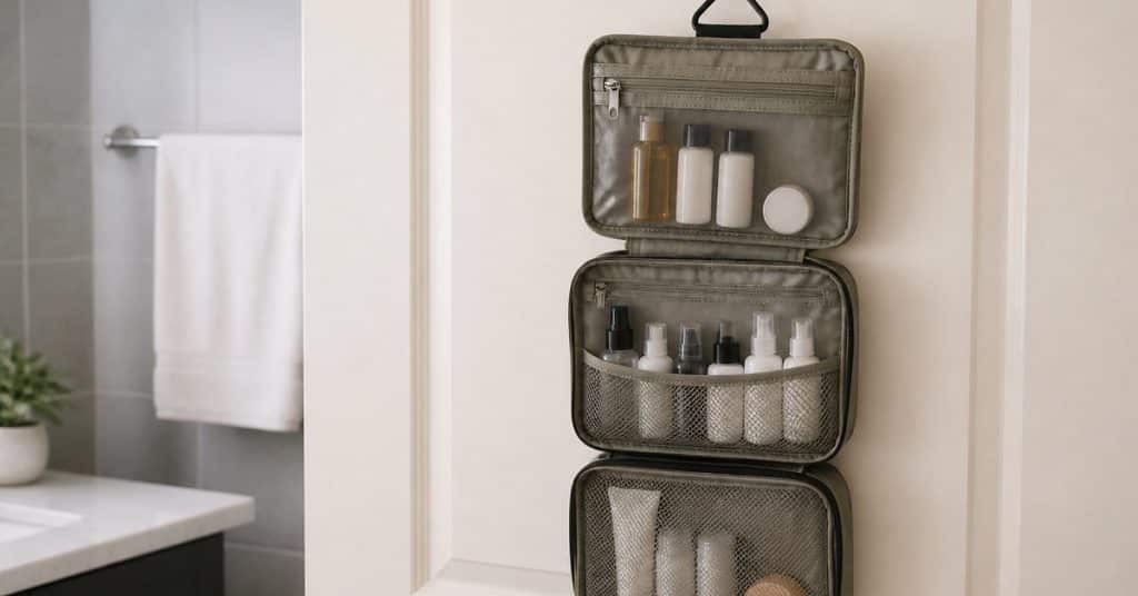 Trousse de toilette de voyage : comment bien s'organiser en cabine ?