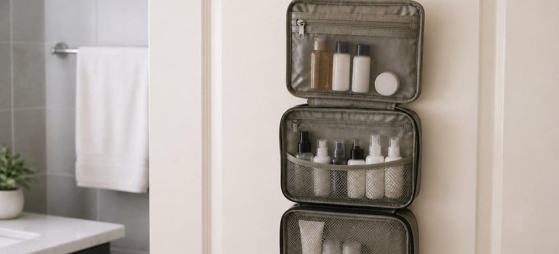 Trousse de toilette de voyage : comment bien s'organiser en cabine ?